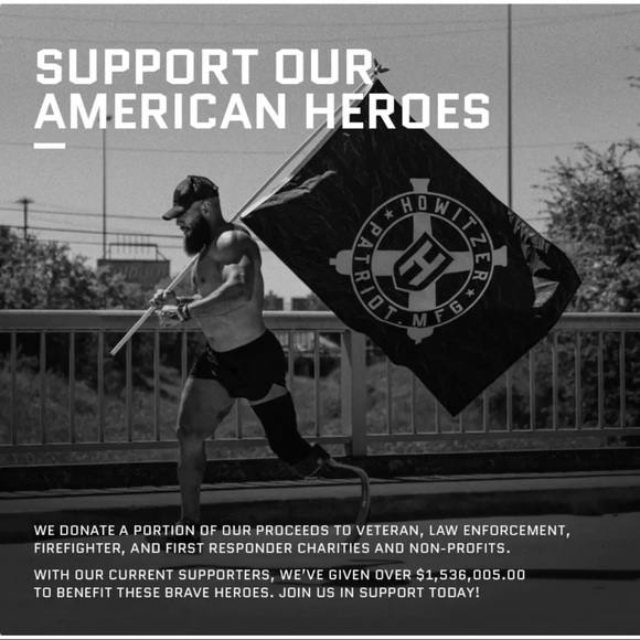 Howitzer Style Men's T-Shirt Coiled Freedom Military Grunt MFG - Picture 8 of 10